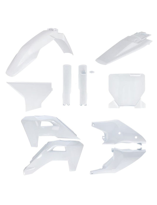ACERBIS FULL PLASTIC KIT HUSQVARNA TC/FC 25/26 - WHITE