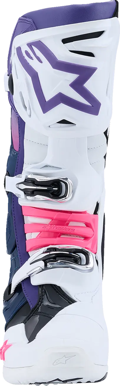 BOOT TECH 10 WHT/VLT/NVY/PINK