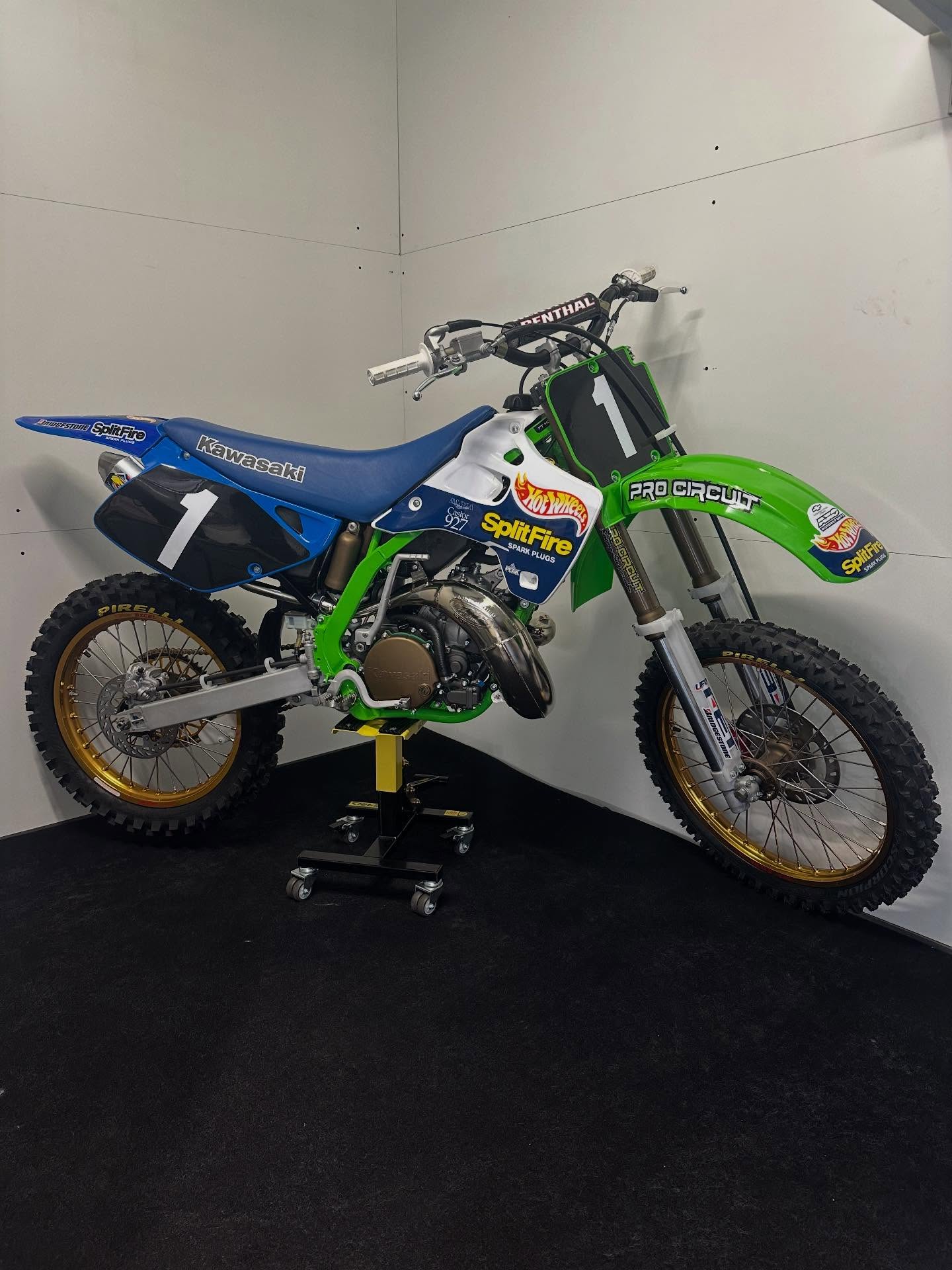 Kawasaki KX 250 Splitfire Edition van 1993