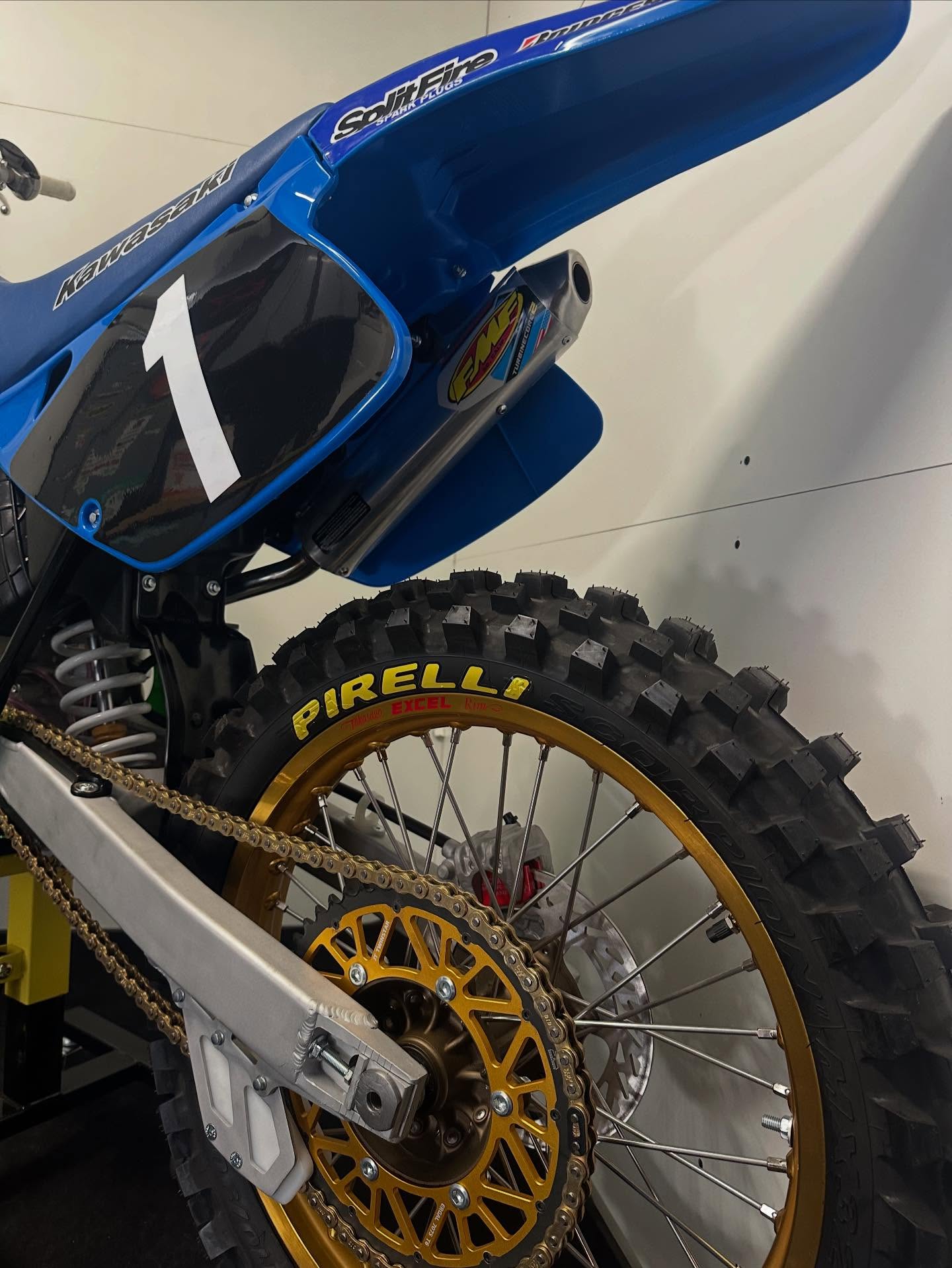 Kawasaki KX 250 Splitfire Edition van 1993