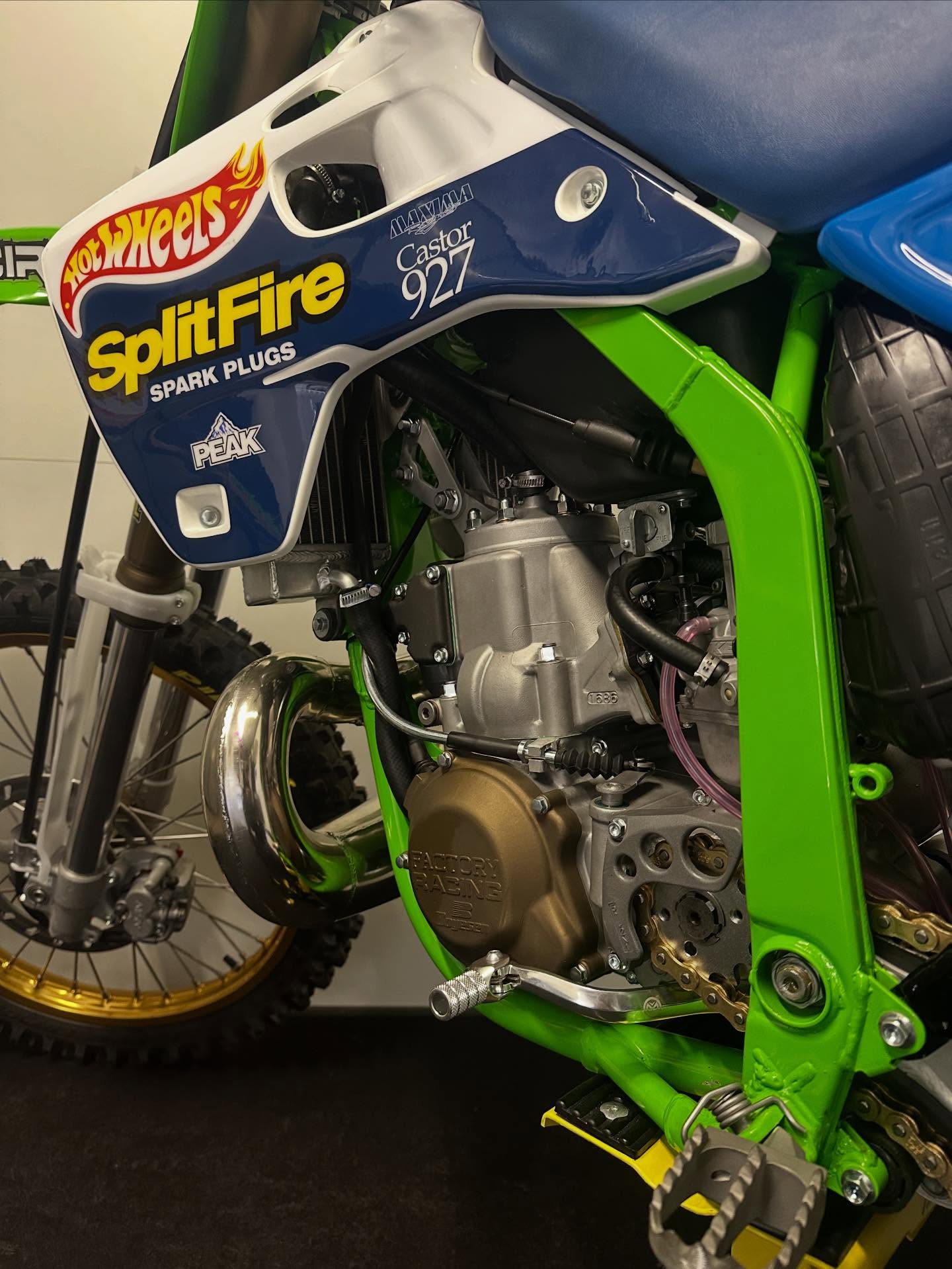Kawasaki KX 250 Splitfire Edition van 1993