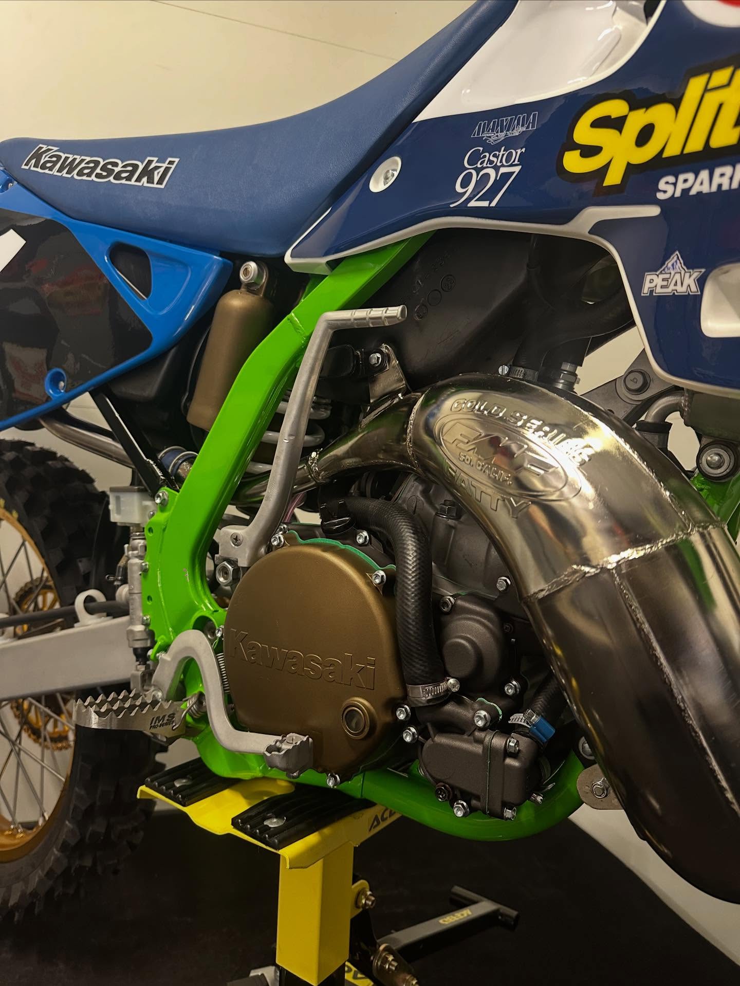 Kawasaki KX 250 Splitfire Edition van 1993